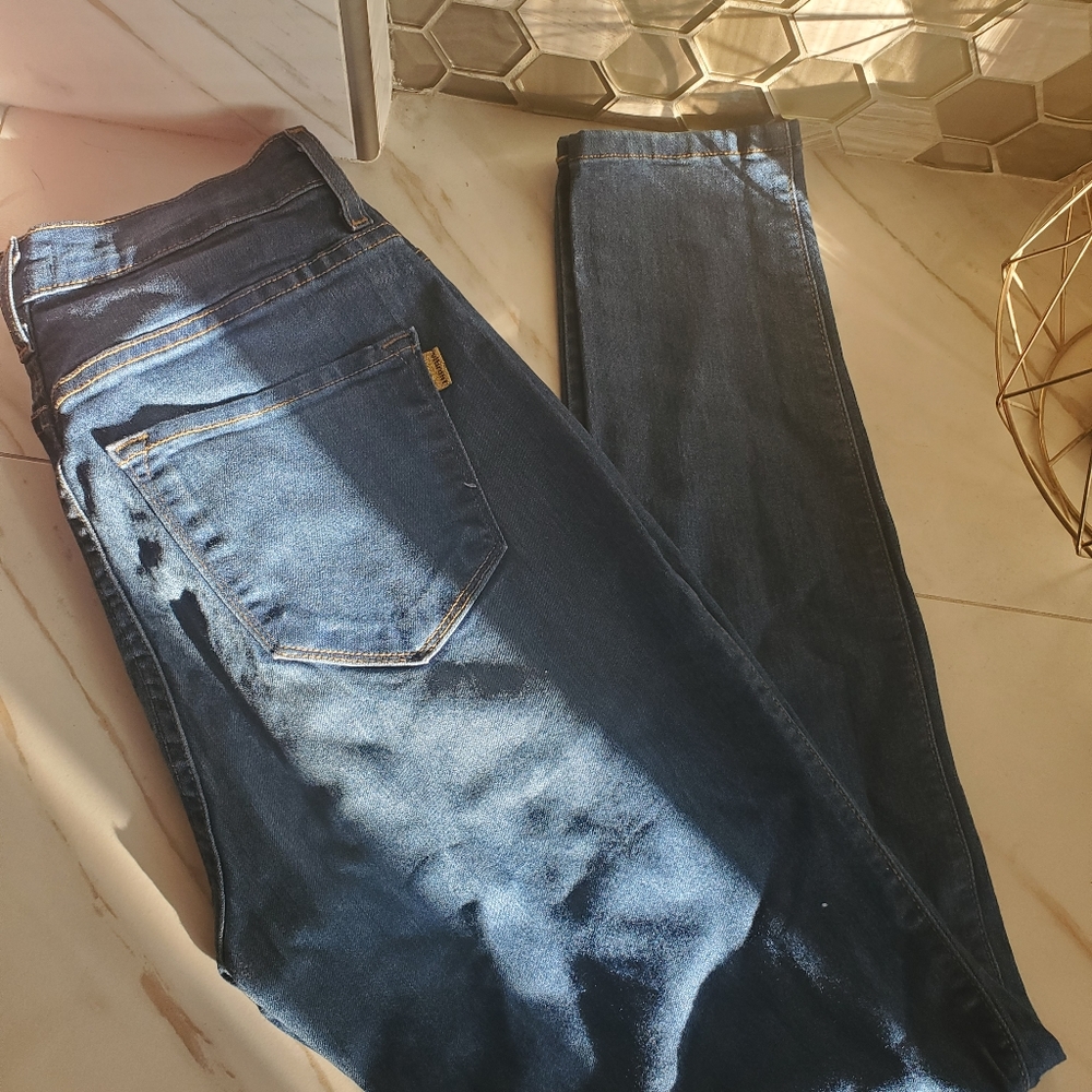 Denim stretch skinny jeans